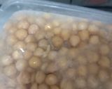 A picture of step 3 of White chickpeas |Frozen.