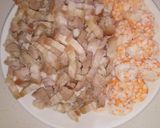 Hình bước làm 2 của món Mít trộn