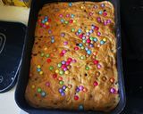 Une image de l'étape 4 de Cookie géant aux smarties.