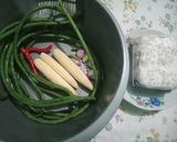 Foto langkah ke 1 dari resep Tumis Tempe Kacang Panjang.