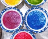 Hình bước làm 1 của món Xôi Ngũ Sắc