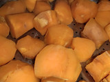Kolak biji salak ubi orange