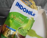Foto langkah ke 3 dari resep Ketan Creamy Matcha.
