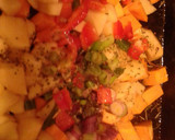 Foto del paso 2 de la receta: Calabaza y papas al horno