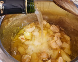 Foto del paso 4 de la receta: Dados de pollo al cava en salsa de cebolla y cúrcuma
