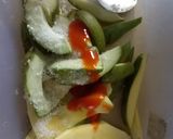 Hình bước làm 1 của món Xoài lắc