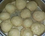 Foto langkah ke 6 dari resep Roti sobek manis isi coklat tanpa ulen super lembut.