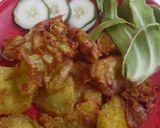 A picture of step 3 of Sweet potatoes wt egg.