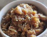 A picture of step 4 of Makhandi halwa.
