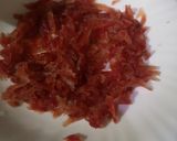 A picture of step 1 of Chuqandar raita /beetroot.