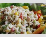 A picture of step 3 of Chicken Mayo Garden.