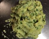 A picture of step 1 of Aloo Paratha.