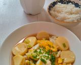 Foto langkah ke 5 dari resep Tofu Telur Kuah Mommylicious.
