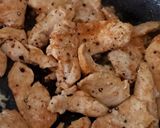 A picture of step 2 of My mini Chicken burgers, Salad & Char grilled Roast Pepper.