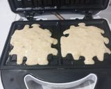Foto langkah ke 5 dari resep Wafel Pisang Coklat.