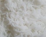 A picture of step 1 of Masala rice.