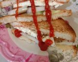 A picture of step 3 of Paneer Sandwich.