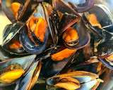 Foto del paso 1 de la receta: Mejillones con spaguetti en salsa de anchoas