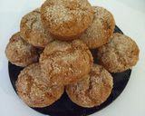 Foto del paso 5 de la receta: Muffins integrales de naranja veganos
