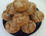 Foto del paso 5 de la receta: Muffins integrales de naranja veganos