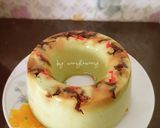 Foto langkah ke 4 dari resep Puding Roti Pandan (agar-agar).