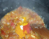 Foto del paso 5 de la receta: Pasta de pollo picante / curry