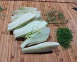 Foto del passaggio 2 della ricetta Finocchi abbrustoliti con fagioli aromatizzati🥦🍋🥫