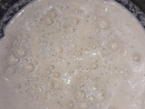 Queso vegano de garbanzos
