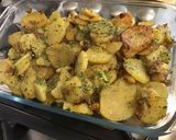 Une image de l'étape 10 de Duo de pommes de terre à la crème de truffe, ail et oignon.