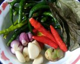 Foto langkah ke 2 dari resep Oseng Tempe Rebon Lombok Ijo.