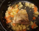 Une image de l'étape 1 de Riz au poulet.