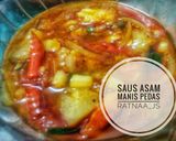 Foto langkah ke 6 dari resep Udang Krispi Saus Asam Manis Pedas.