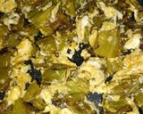 Foto del paso 3 de la receta Revuelto de huevo con pimientos verdes