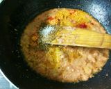 A picture of step 3 of Matar Panner.