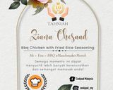 Gambar langkah 5 resipi Bbq chicken with fried rice seasoning.