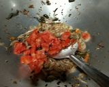 A picture of step 2 of Punjabi kadhi.