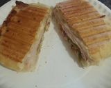 A picture of step 4 of Panini Sandwich.