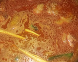 Foto langkah ke 5 dari resep Rendang ayam pedas simple.