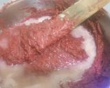 A picture of step 7 of Moist Red velvet cake!.