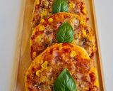 Pizzerinki z szynką I kukurydzą krok przepisu 2 zdjęcie