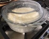 Une image de l'étape 4 de Dôme de riz au gingembre et fleurs de ciboulette.