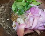 A picture of step 1 of Kala Chana Masala.