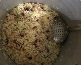 A picture of step 5 of Vegetable Sauce with fried Rice.
