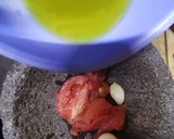 Foto del paso 7 de la receta: Bruschetta de pasta de aceitunas y crostini de tomate