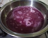 A picture of step 2 of Pomegranate Syrup.