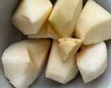 รูปขั้นตอนการทำที่ 1 ของ น้ำสาลี่ขิงมะนาวพริกไทย🍐🫚🍋Chinese Pear with Ginger Lemon Juice