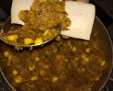 A picture of step 3 of Aloo & corn puff.