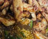 A picture of step 5 of Dragon Chicken.