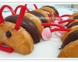 Foto del paso 5 de la receta: Tarta gusano de donuts