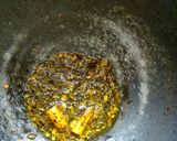 A picture of step 4 of Neem aloo fry.
